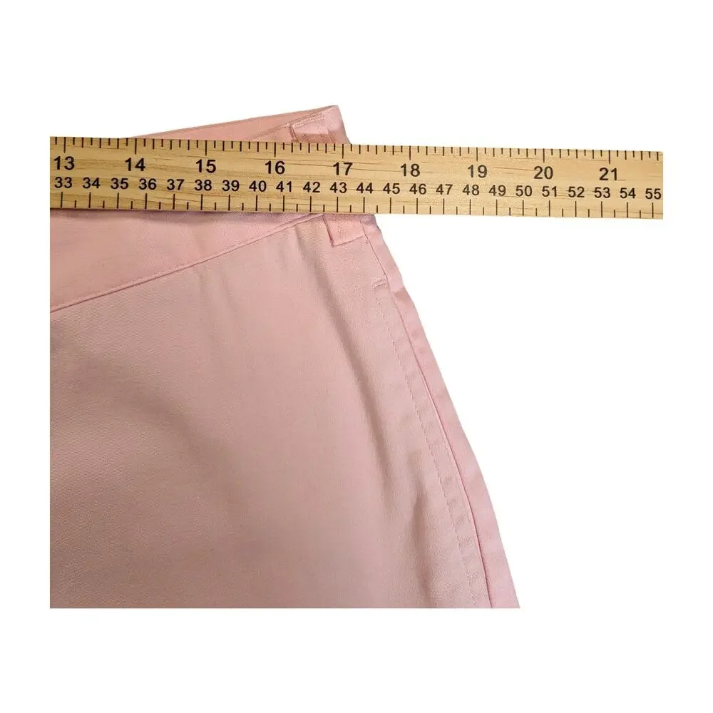 Orvis Pink Chino Golf Shorts Mens Size 36